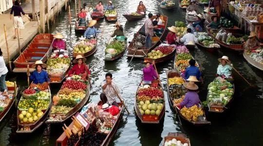 越南水上市场
