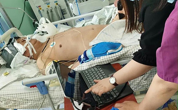 飞依诺彩超设备用于下肢静脉扫查